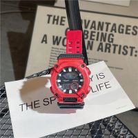 【Hot Sale】 style domineering net red luminous waterproof boys watch junior high school students Korean version sports electronic female