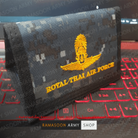 กระเป๋าเงินทหาร พรางทหารอากาศ RAYAL THAI AIR FORCE