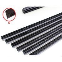 ZZOOI For Infiniti Q50 Q50L Car Windshield Wiper Blade Insert Rubber strip (refill) 2Pcs 10mm 26/17inch Natural rubber Car Accessories