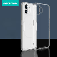 เคสโปร่งใส Nillkin สำหรับ Nothing Phone 2 Nothing Phone2 Two กันลื่นฝาหลังป้องกันทุกสัดส่วนเคสโทรศัพท์แบบโปร TPU ธรรมชาติ