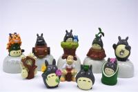 [2023] โมเดลรูป My Neighbor Totoro ราคาโรงงานโดยตรง 10 My Neighbor Totoro Bus Doll Car เครื่องประดับตกแต่งเค้ก