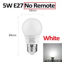 โคมไฟ10W ตกแต่งไฟ Led RGBWW 5W E27บ้าน7W สีขาว IR 220V RGB LED ระยะไกล RGBW Ampoule หลอด Gu10หลอดไฟหลอดไฟ