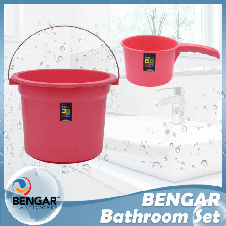 TIMBA water dipper timba tabo timba plastic bucket bathroom set pail