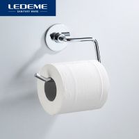 LEDEME Paper Towel Holder Rail for Non-perforated Nail fixation Toilet Roll Holder Wall Mounted Toilet Paper Holder L5703-3