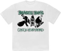 Beastie Boys Mens Bumble Bee Illustration T-Shirt White | Officially Licensed Merchandise