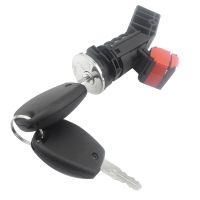 Ignition Switch with One Keys 4 Pins for Renault Clio Dacia Logan Sandero 806016505R 487004184R