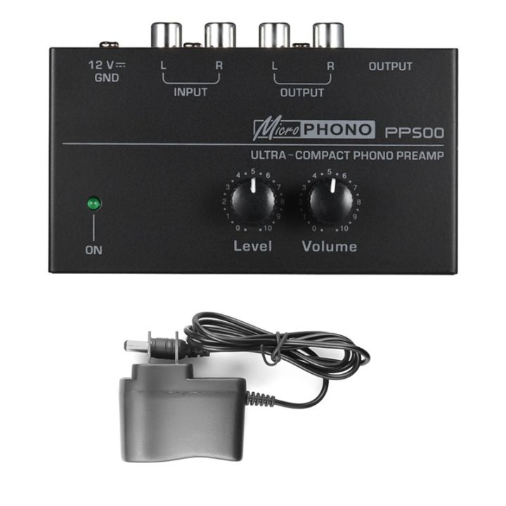 ultra-compact-phono-preamp-pp500-with-bass-treble-balance-volume-adjustment-pre-amp-turntable-preamplificador
