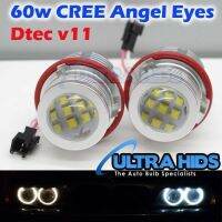 60วัตต์ CREE LED แองเจิลตารัศมีหลอดไฟสำหรับ BMW E39 5-Series E59 E53 E60 E63 A14