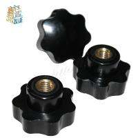 5Pcs M6 Female Thread Star Shaped Head Clamping Nuts Knob For Industry Equipment