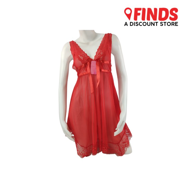 Ladies Night Dress Red Findsph Lazada PH