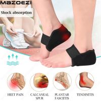 Heel Protectors Invisible Height Increase Silicone Socks Heel Pads Orthopedic Arch Support Heel Cushion Sole Insole Foot Massage