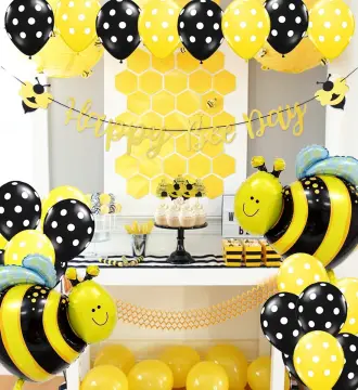 Bee theme Baby Shower, Sunflower Baby Shower, Party Straws, Bee Birthd
