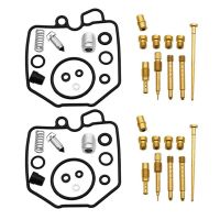 ▲✤ 2 sets Carburetor carb Repair Rebuild Kit For Honda Hawk 400 CB400T CB400 N 1978-1981 motorcycle