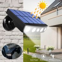 Potente Applique Da Parete A Led Ad Energia Solare Sensore Di Movimper Esterni Illuminazione Impermeabile IP65ต่อ Lampioni Da Giardino ต่อโรงรถ