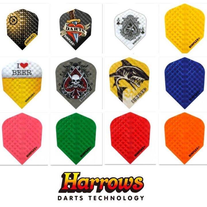 Harrows Dimplex Heart dart flights Lazada PH