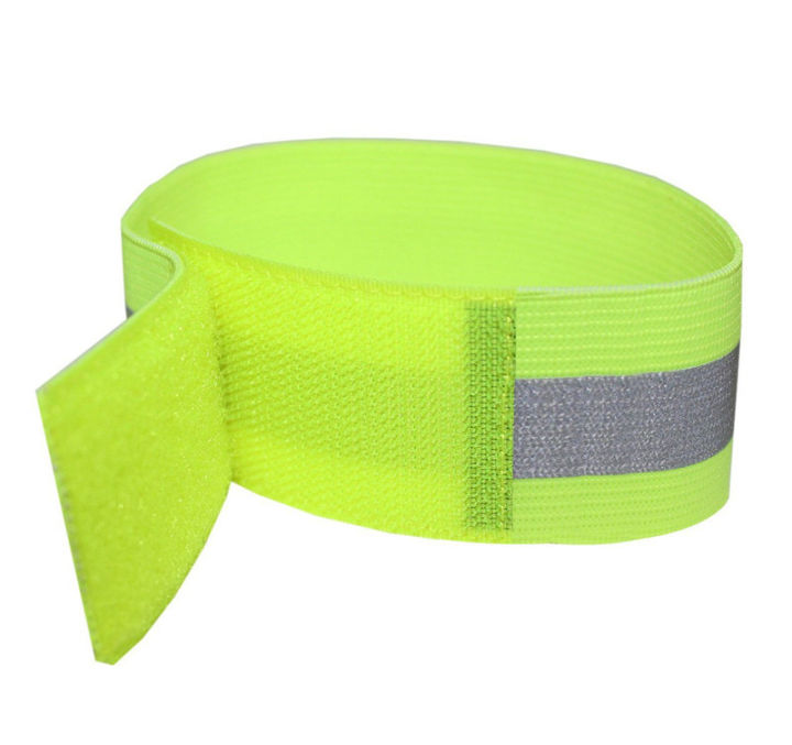 reflective-bands-elasticated-armband-wristband-ankle-leg-straps-safety-reflector-tape-straps-for-night-jogging-walking-biking