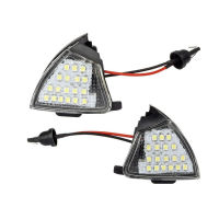 คู่18-SMD LED Puddle ไฟยินดีต้อนรับโคมไฟสำหรับ VW Golf MK5 G-TI 5 Je-Tta MK5 Passat B5.5 Golf 5 Variant Plus