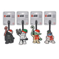 LEGO เซ็ท ป้ายติดกระเป๋า เลโก้ สตาร์วอร์ส  ดาร์ธเวเดอร์ Star Wars Christmas Edition 4 แบบ