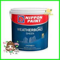 สีน้ำทาภายนอก NIPPON PAINT WEATHERBONDSHEEN BASE D1GLEX-PAINT NIPPON PAINT WTB SHEEN 1GL BASE D **ทักแชทได้ค่ะ ยินดีบริการ**