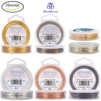 10m 1mm Craft Copper Wire Tarnish Resistant Wire for Jewelry Earring celet Carft Making