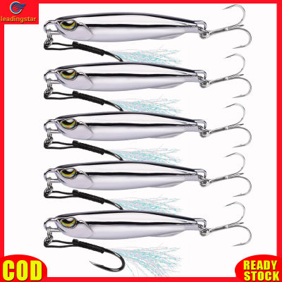 LeadingStar RC Authentic 15G/30G Fishing Lures 3D Eyes 360 Degree Reflective Fishing Bait With 2 Hooks Suitable For Freshwater Saltwater