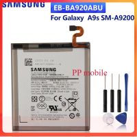 SAMSUNGแบตเตอรี่ทดแทนEB-BA920ABUสำหรับSamsung Galaxy A9s SM-A9200 A9200 2018 รุ่นA9 3800MAhแบตเตอรี่ของแท้