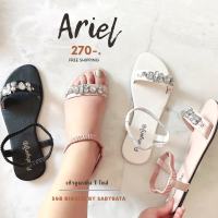 รองเท้ารัดส้น ไซส์ใหญ่ รองเท้าไซส์ใหญ่ 41-45 ♥️ รัดส้นเพชร ♥️ Bigsize บิ๊กไซส์ plussize ariel