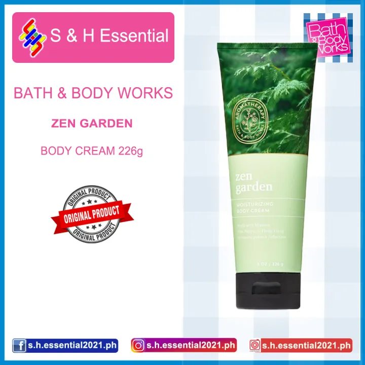 Bath & Body Works Zen Garden Body Cream 226g Lazada PH