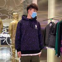 ♂BAPE เสื้อลายพรางลายเสือดาวเสื้อกันหนาวทั่วไปฤดูใบไม้ผลิและฤดูใบไม้ร่วงวัยรุ่นลำลองทรงหลวมเสื้อแจ็คเก็ตนักเรียนอินเทรนด์