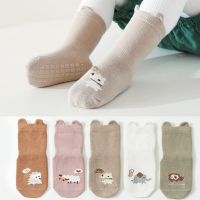 Baby Anti Slip Floor Socks Spring Autumn Cotton Kids Socks Cute Girls Cartoon Boys Infant Socks Childrens Clothes Accessories