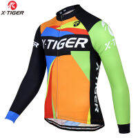 X-Tiger แขนยาว Ropa Ciclismo Pro ชุดใส่ปั่นจักยานฤดูใบไม้ร่วงจักรยานเสือภูเขาเสื้อผ้าสำหรับขี่จักรยาน/เสื้อผ้าจักรยานแข่งสำหรับ Man