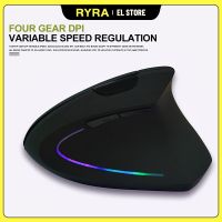 ZZOOI RYRA Ergonomic Vertical Mouse 2.4G Wireless Right Left Hand Computer Gaming Mice 6D USB Optical Mouse Gamer Mause For Laptop PC