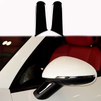 For Porsche MACAN 2014-2021 Rearview Mirror Decoration Cover Trim Sticker Car Essories Abs