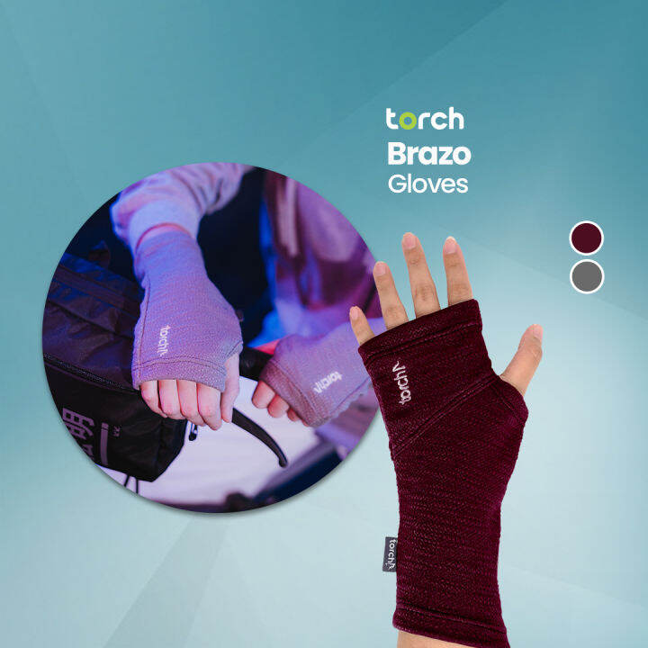 Torch Brazo gloveshalf gloves Lazada PH