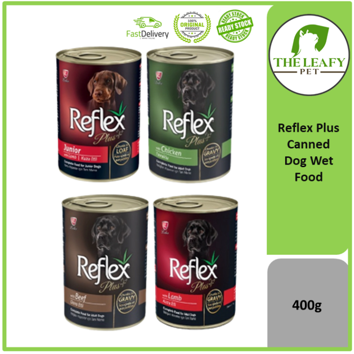 Reflex Plus Dog Canned Wet Food 400g Lazada