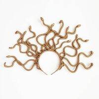 【hot】☃❧❒  Medusa Snake Headband para Mulheres Costume Acessórios Cabelo