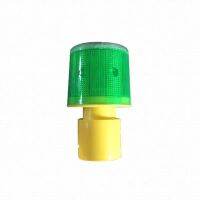 Solar warning light with sound drives wild animals and scares wild boars farm