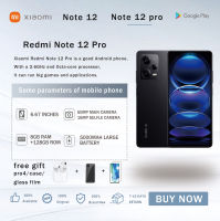 Global rom Xiaomi Redmi Note 12 PRO 5G 8 + 128GB 6.67 "120Hz โอแอลจะแสดง Dimensity 1080 50MP + 16MP ชาร์จได้5000MAh 67W