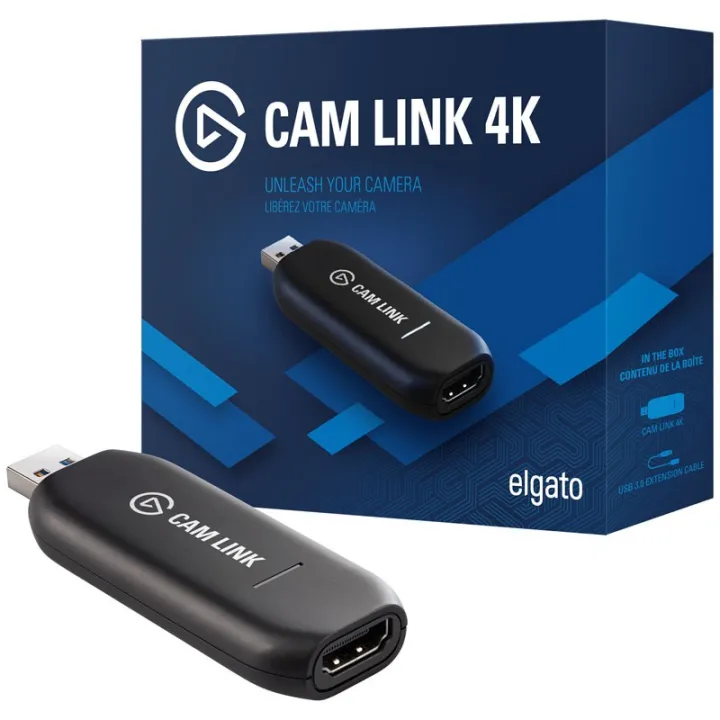 hoe metriek Verstikkend ON HAND - Elgato Cam Link 4K HDMI Capture Device 1080p60 4K at 30FPS | Live  Streaming Webcam | Compact USB3.0 | Lazada PH