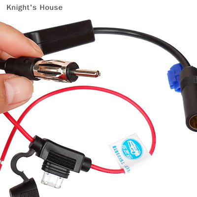 Knights House วิทยุ FM อุปกรณ์เสริมอิเล็กทรอนิกส์12V สำหรับชุดเครื่องขยายสัญญาณเสาอากาศรถยนต์ ANT208