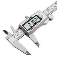 6 "150Mm เครื่องมือวัดสแตนเลสดิจิตอล Caliper Messschieber Paquimetro เครื่องมือวัด Vernier Calipers