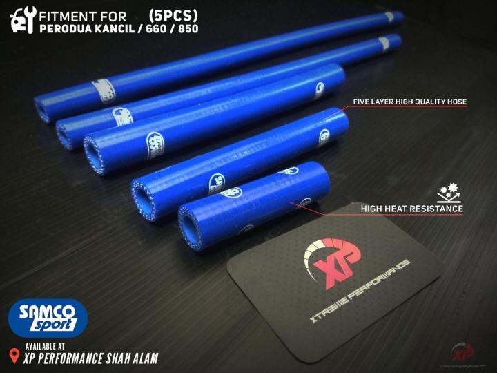 BYPASS ENGINE HOSE SAMCO PERODUA KANCIL 660 850 BLUE (5PCS) Lazada