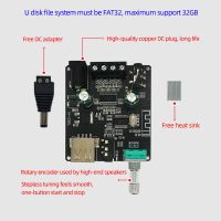 Amplifier Infinite Tuning Stereo Board Amp Dual Channel Amplificador C50L Mini 50Wx2 BT 5.0 Wireless Audio Digital Power