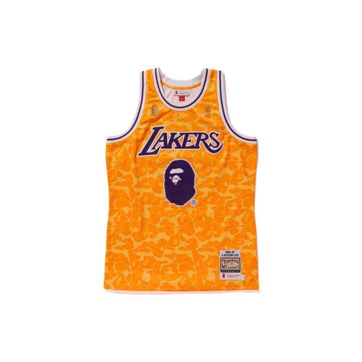 NBA BASKETBALL LAKERS X BAPE JERSEY Lazada PH
