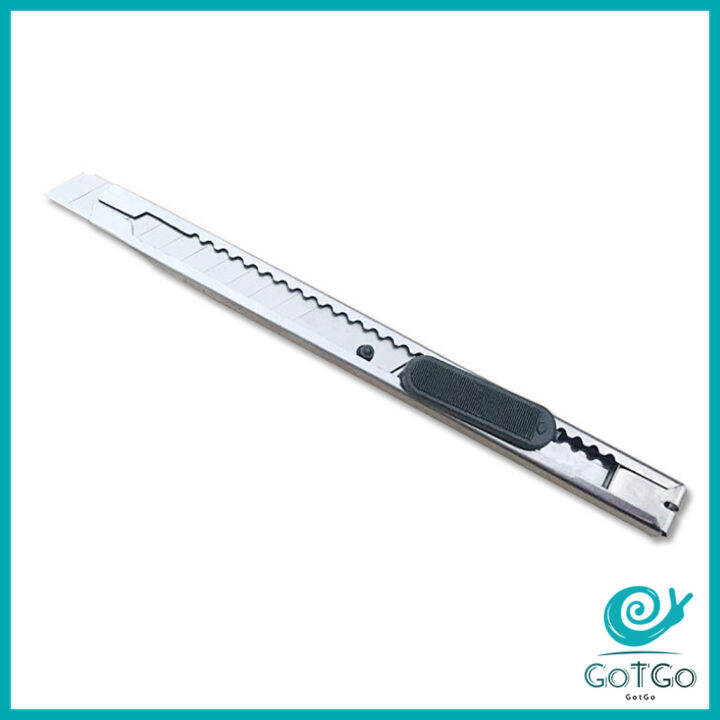 gotgo-คัตเตอร์ยูทิลิตี้-สแตนเลส-ขนาดเล็ก-mini-utility-knife-มีสินค้าพร้อมส่ง