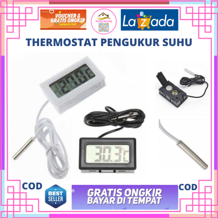 Thermostat Alat Pengatur Suhu Telur Digital Termometer Aquarium