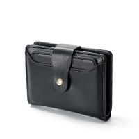 【CC】 Textured Pu Small Wallet Fashion