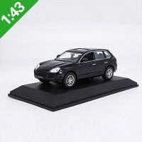 【♕】 Fashions King ของเล่นโมเดลรถโลหะผสม1:43 Cayenne SUV สำหรับคอลเลกชันของขวัญสำหรับเด็ก Gratis Ongkir กล่องเดิม