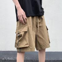 2023 High Street Cargo Shorts For Men Summer Fashion Y2K Retro Pockets Short Pnats Baggy Casual Hip Hop Bermuda Masculina