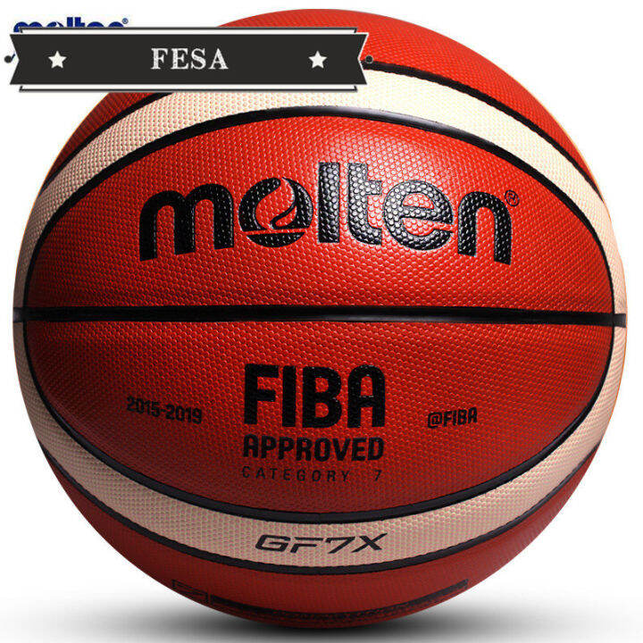 FESA OriginalˉMolten GF7X Size 7 Basketball Ball FIBA Official Match PU ...